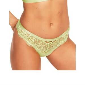 Adore Me Green Thong Panty